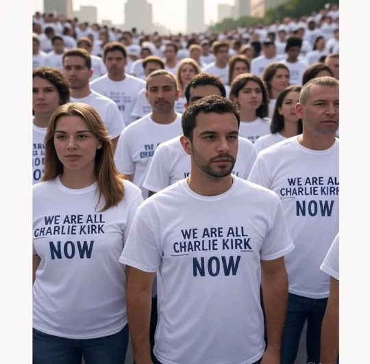 Charlie Kirk Tribute Shirt, We Are All Charlie Kirk Now T shirt