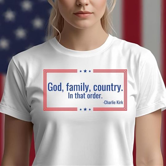 Charlie Kirk Tribute T-Shirt Honoring His Patriot Spirit