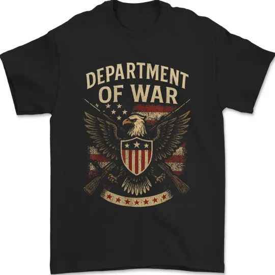 Discover Department of War Established 2025 T-Shirt