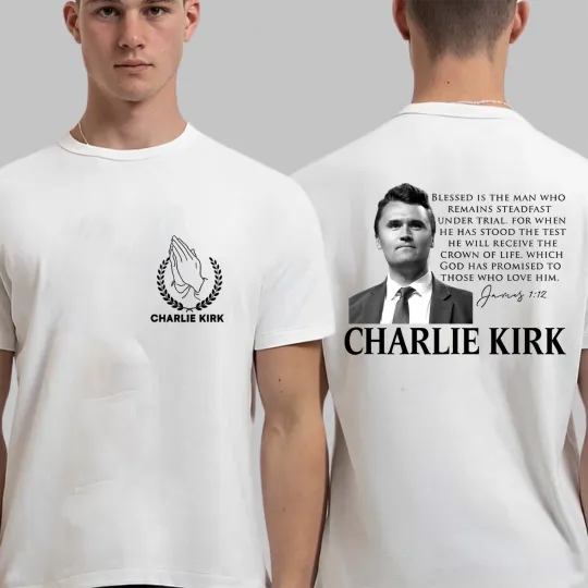 Charlie Kirk Shirt, A True Patriot USA Tee, Make America Great Turning Point Tee