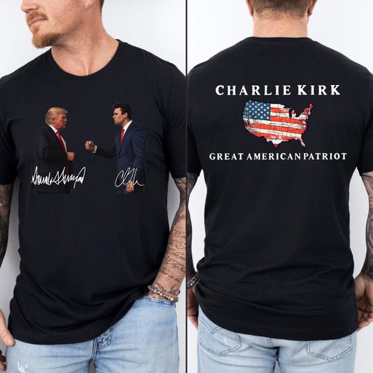 Discover Comfort Colors Charlie Kirk Trump Support Shirt, Activist Political Tee, Trump Charlie Kirk Freedom Shirt, Justice for Charlie Kirk Shirt