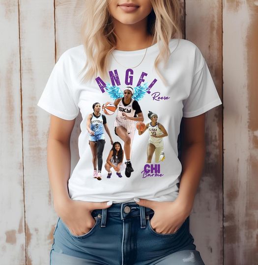 Discover Angel Reese WNBA T-shirt: Unisex Jersey Tee