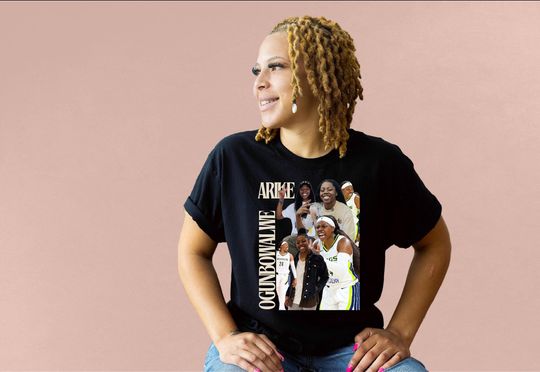 Discover Arike Ogunbowale T-Shirt: Dallas Wings WNBA Unisex Tee