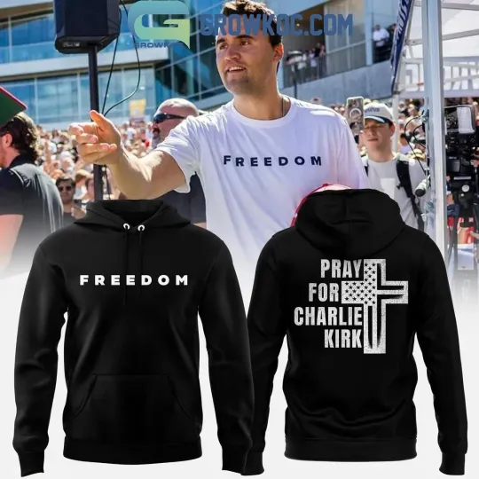 Charlie Kirk Freedom Hoodie, Charlie Kirk Memory, Rip Charlie Kirk
