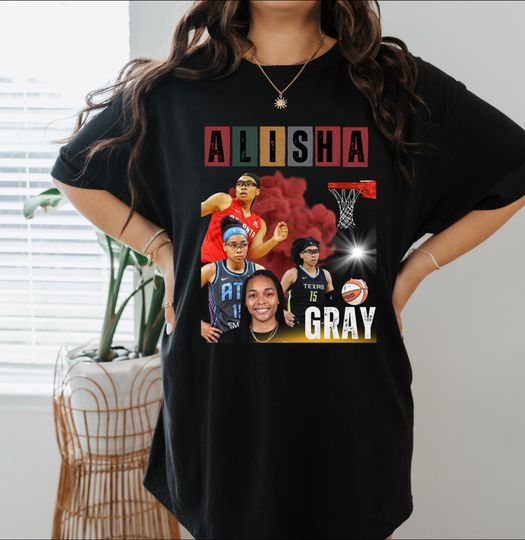 Alisha Gray Atlanta Dream WNBA Graphic T-Shirt