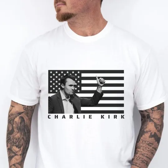Charlie Kirk Shirt, A True Patriot USA shirt Memorial Remembering Charlie Kirk