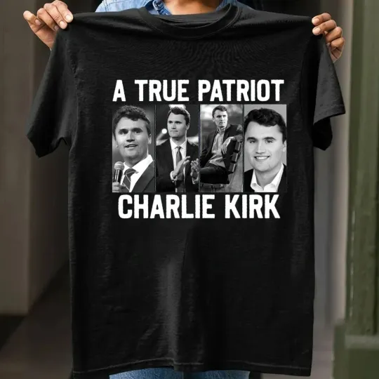 Charlie Kirk Shirt, True Patriot 1993-2025 Rip Shirt