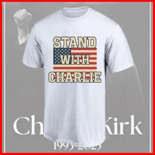 Discover HOT Charlie Kirk Turning Point USA, Charlie Kirk Tribute 2025 T-Shirt FASTSHIP