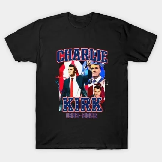 Charlie Kirk 1993 2025 A true Patriot T-Shirt