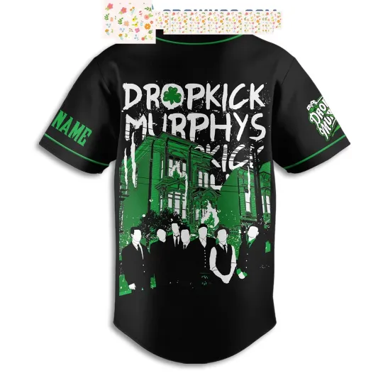 Discover Dropkick Murphys Music Love Personalized Baseball Jersey