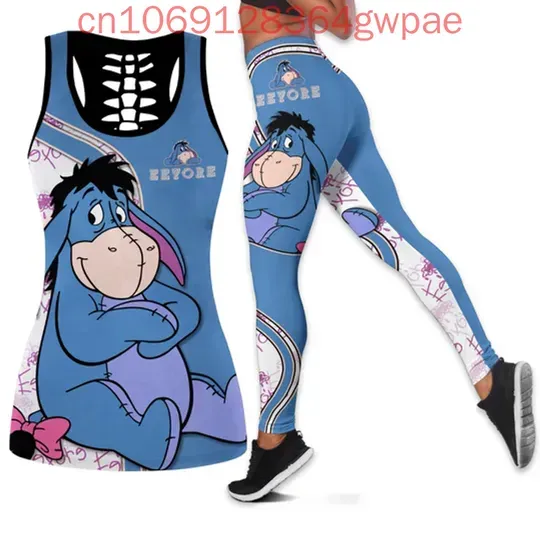 Discover Disney Eeyore Hollow Tank Top Leggings Set