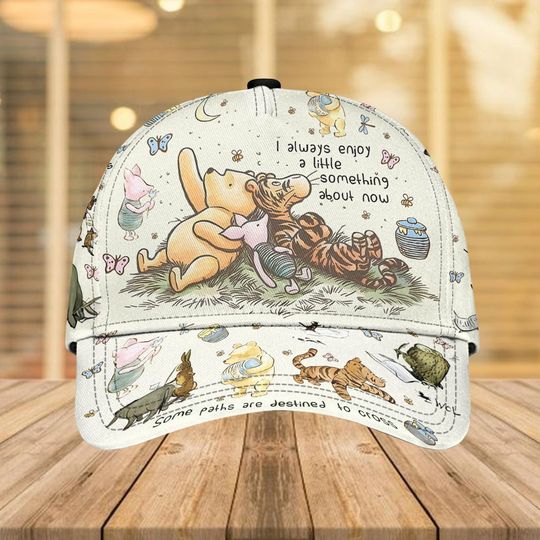 Discover Winnie The Pooh Classic Cap, Disney Baseball Cap For Women, Cute Cartoon Men Hat, Disney Characters Hat, Summer Trip Gifts