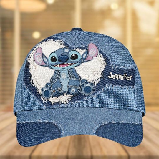 Discover Personalized Stitch Cap, Disneyland Baseball Cap, Funny Stitch Cap, Cartoon Hats, Disney Vacation Hat Women Men