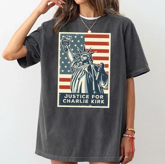 A True Patriot Charlie Kirk Shirt, Rest in Peace Charlie, Charlie Kirk Memorial T-Shirt, Republican Shirt, Patriotic Shirt
