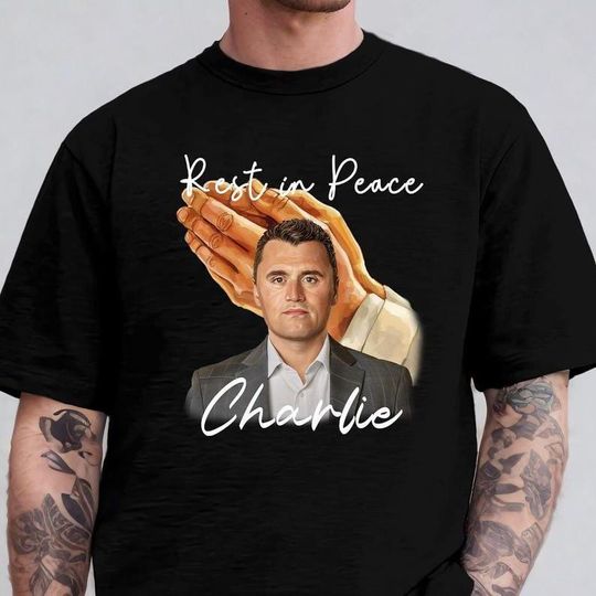 Discover Rest in Peace Charlie Shirt, A True Patriot Charlie Kirk Shirt, Charlie Kirk Memorial T-Shirt, Republican Shirt, Patriotic American