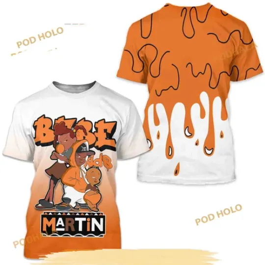 Match Jordan 1 Retro High OG Starfish 3D T-Shirt