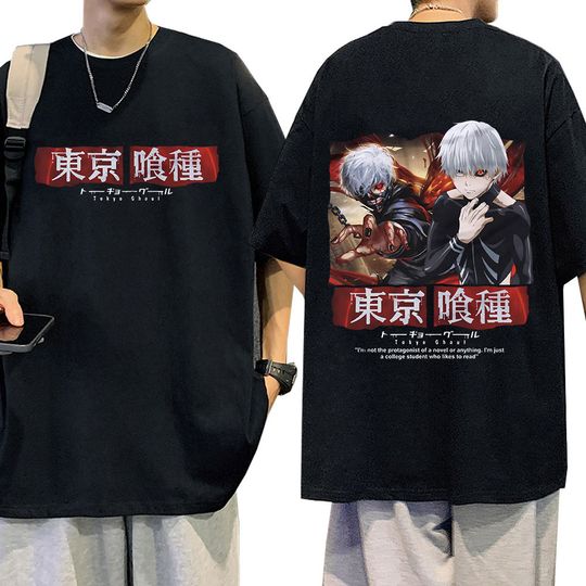 Japanese Anime Toky Ghoul T Shirt Manga Kaneki Ken Graphic T-shirt