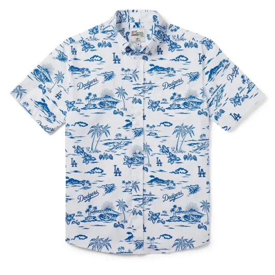 Discover Dogers Button Front Camp Shirt 2025 Hawaiian Shirt, Gift for Fan