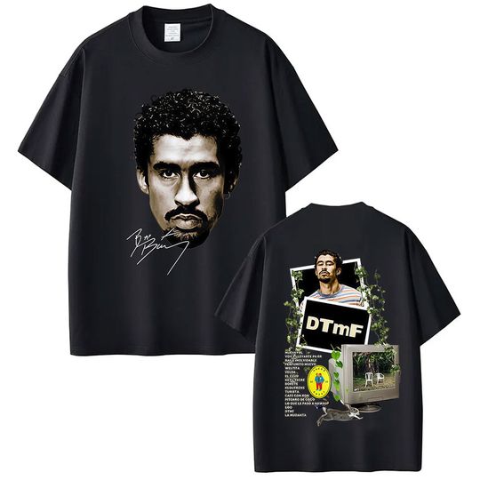 Discover Rapper Bad Bunny T-shirt DTMF DeBi TiRAR MaS FOToS Graphic T Shirts Men's Women Hip Hop Fashion Short Sleeves Oversized T Shirt