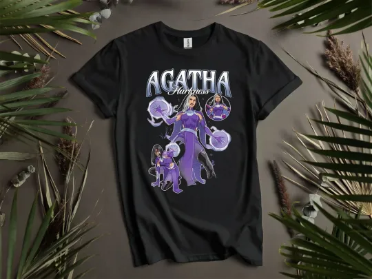 Classic Agatha Harkness All Along T-Shirt Scarlet Hoodie Men Women