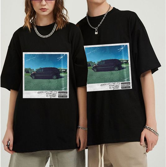 Fashion Rapper Kendrick Lamar Good Kid Men Hip Hop T Shirt