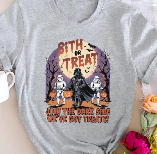 Discover Star Wars Darth Vader Stormtrooper Sith T-Shirt for Men and Women Halloween
