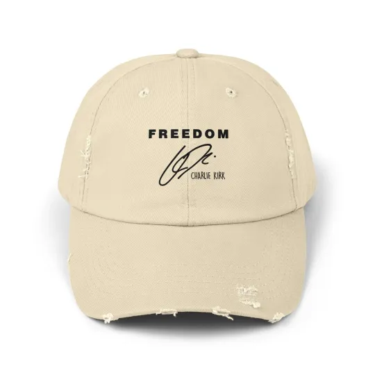 Charlie Kirk Hat – Political Distressed Cap
