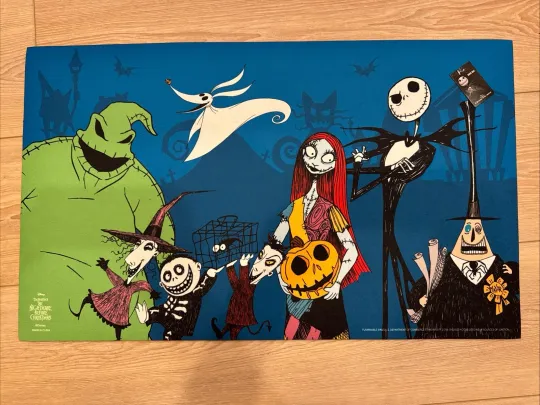 Discover Disney Nightmare Before Christmas Door Mat