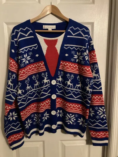 Discover Jolly Sweaters Large Christmas Sweater Ugly Sweater Light Weight Long Sleeve