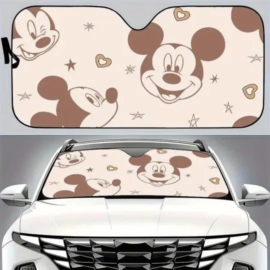 Disney Disney mickey Car Sunshade, UV Protection, Gift for Mother's Day