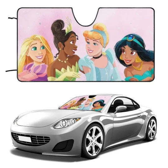 Discover Disney Princess Car Sunshade