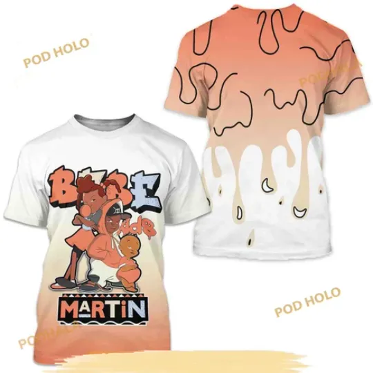 Melanin 80s Baby Sneaker 3D T-Shirt Cr-ims0n Bliss 5s Tee