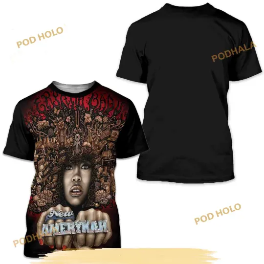 Erykah Badu New Amerykah 3D T-Shirt