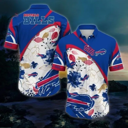 Discover Buffalo Hawaiian Shirt Beach Gift For Football Fans