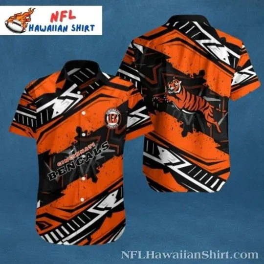 Discover Cincinnati Begalls Electric Zigzag Hawaiian Shirt , Gift for Fan