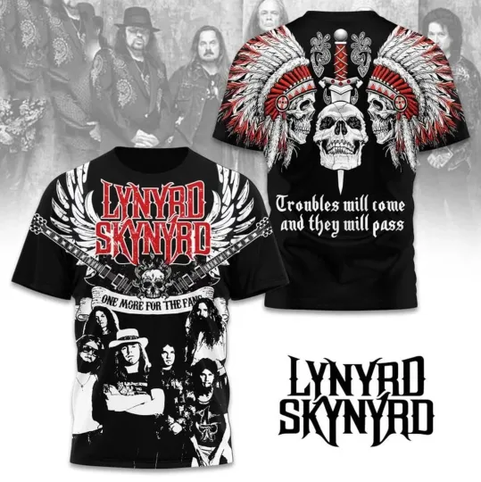 Lynyrd Skynyrd One More From The Road 3D T-Shirt