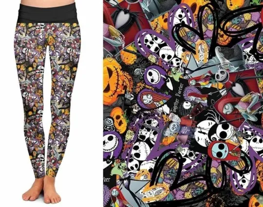 Jack & Sally Nightmare Before Christmas NBC Women's