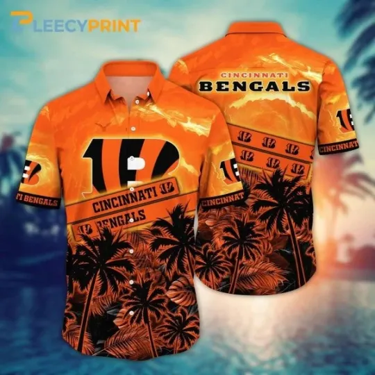 Discover Cincinnati Begalls football Summer Palm Island Hawaiian Shirt, Gift for Fan