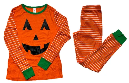 NEW Halloween Jack-o'-Lantern 2 pc Cotton Pajama Set from Target~Women's S~CUTE!