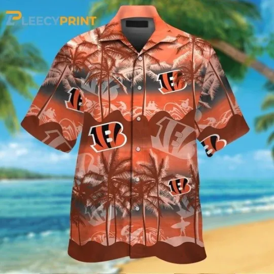 Discover Cincinnati Begalls Summer Surfing Island Tropical Hawaiian Shirt, Gift for Fan