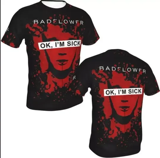 Discover Badflower OK, Im Sick Album Cover AOP 3D T-shirt