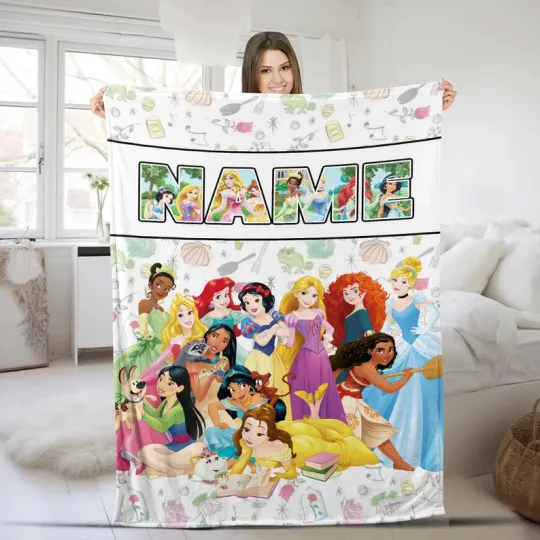 Discover Disney Princess Fleece Blanket
