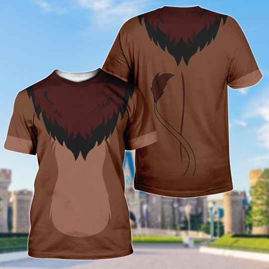 Discover Disney Scar 3D T-shirt, Lion King Villain 3D Shirt, Halloween Cosplay Shirt, Disney Villain 3D Hoodie, Scar Lion King Gift