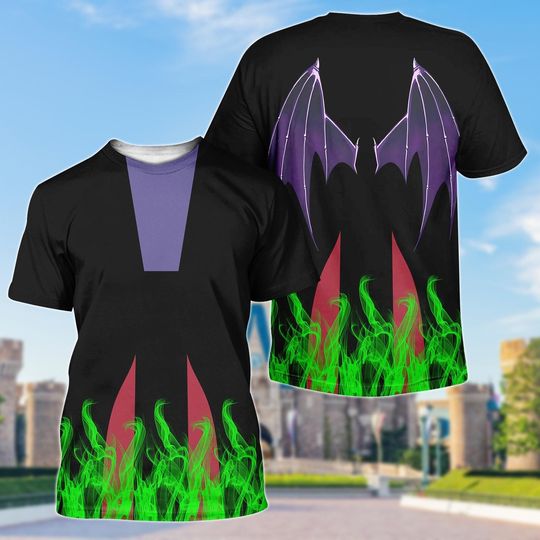 Maleficent T-shirt, Disney Villain Halloween Shirt, Halloween Cosplay Shirt, Maleficent Cosplay Shirt, Halloween Gift For Her