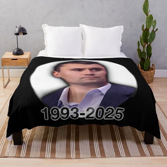 RIP Charlie-Kirk - Pray for Charlie Kirk - A True Patriot Charlie Kirk Blanket