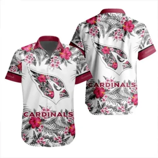 Discover Arizonna Football Hawaiian Shirt Special Floral Tropical Team Spirit, Gift for Fan