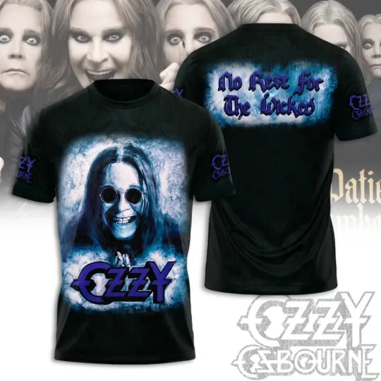 Discover Ozzy Osbourne 3D T-Shirt Unisex T-Shirt 3D, gift for fans