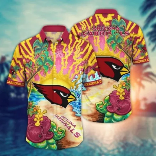 Discover Arizonna Football Hawaiian Shirt Flower Hawaii Shirt For Football, Gift for Fan