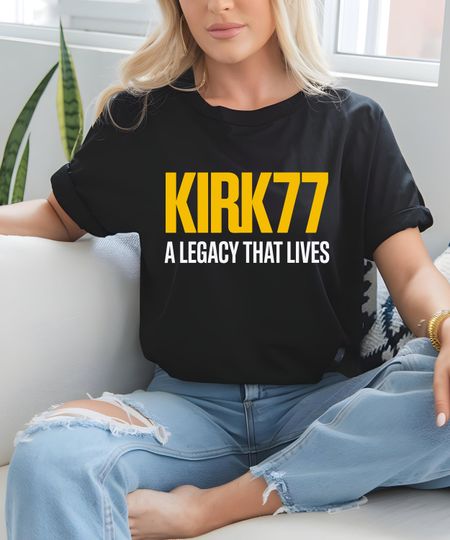 Charlie Kirk 77 Legacy T-Shirt A Tribute That Lives On