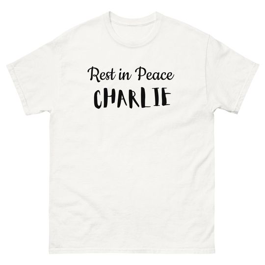 Rest in Peace Charlie Kirk  Unisex Classic Tee